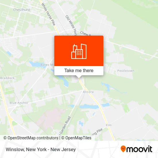 Winslow, Nj map