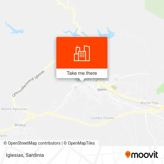 Iglesias map