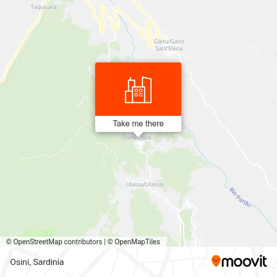 Osini map
