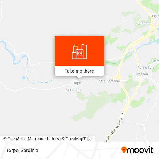 Torpè map