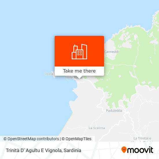 Trinità D' Agultu E Vignola map
