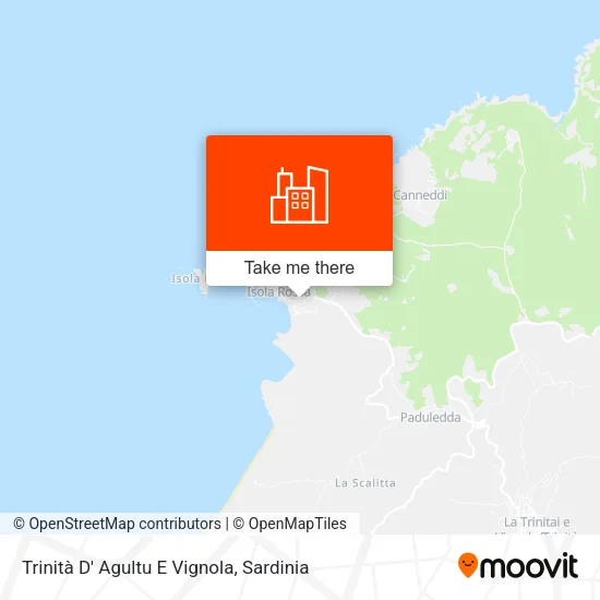 Trinità D' Agultu E Vignola map