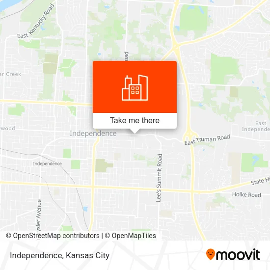 Independence map