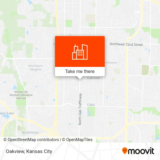 Oakview map