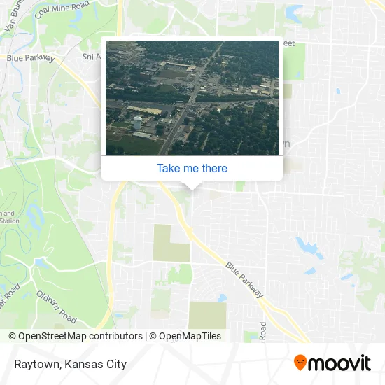 Raytown map