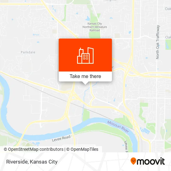 Riverside map