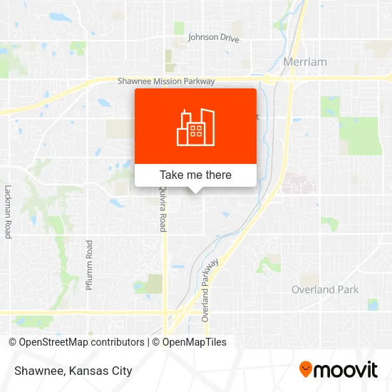 Shawnee map