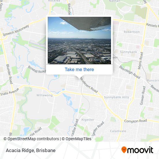 Acacia Ridge map