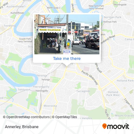 Annerley map