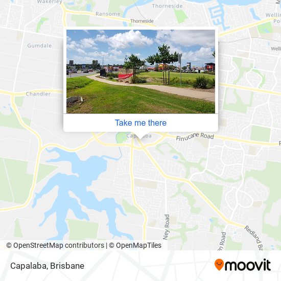 Capalaba map