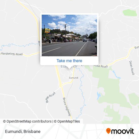 Eumundi map