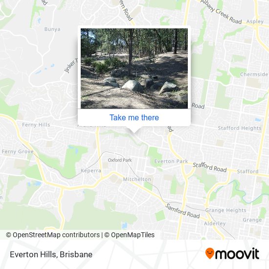 Everton Hills map