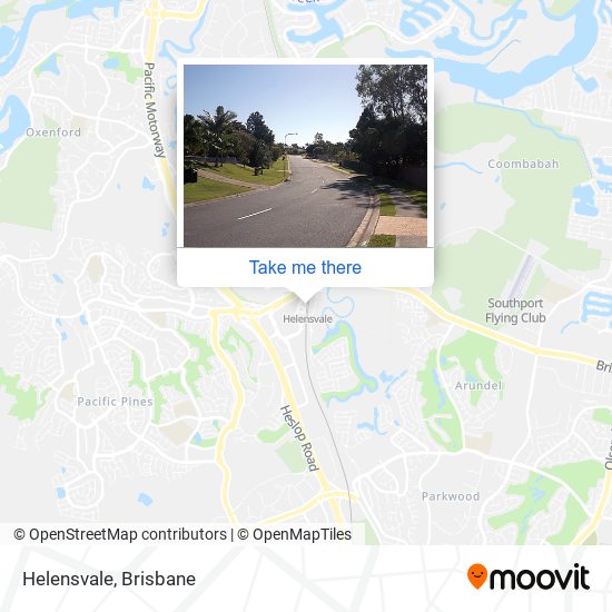 Mapa Helensvale