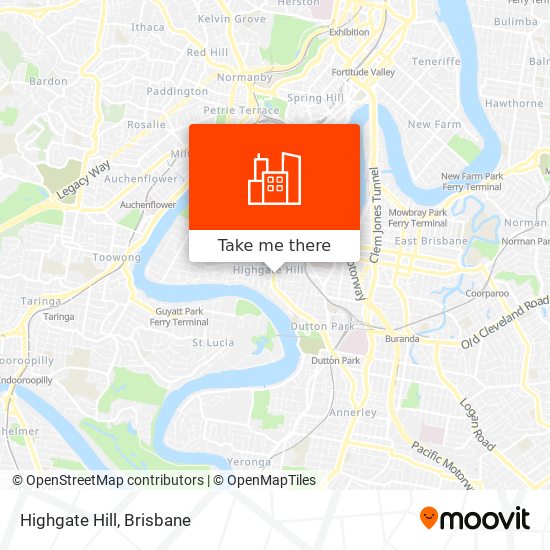 Highgate Hill map