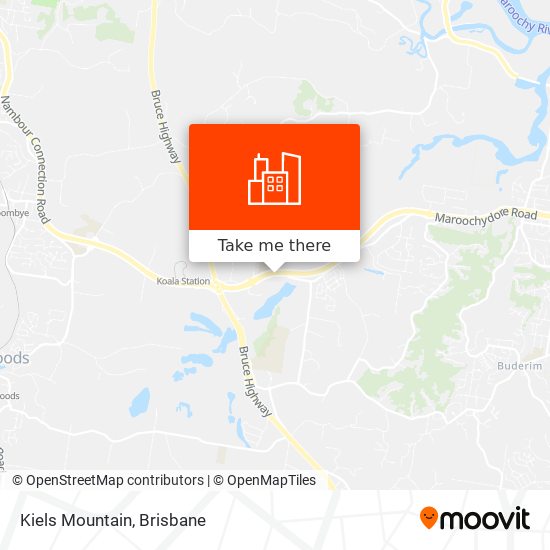 Kiels Mountain map