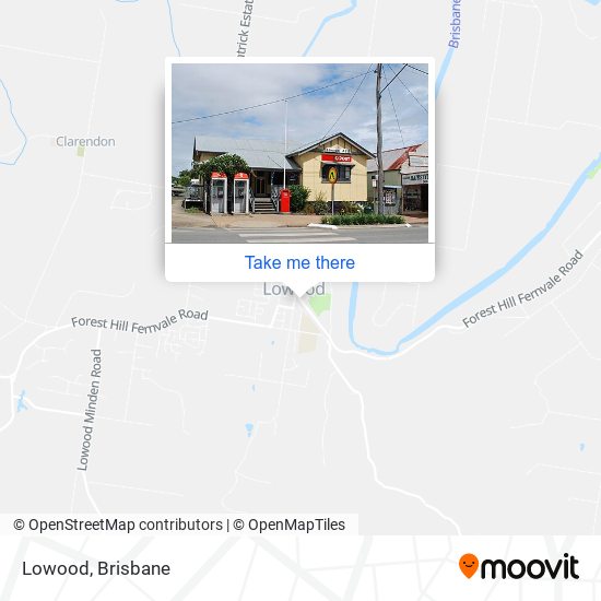 Lowood map