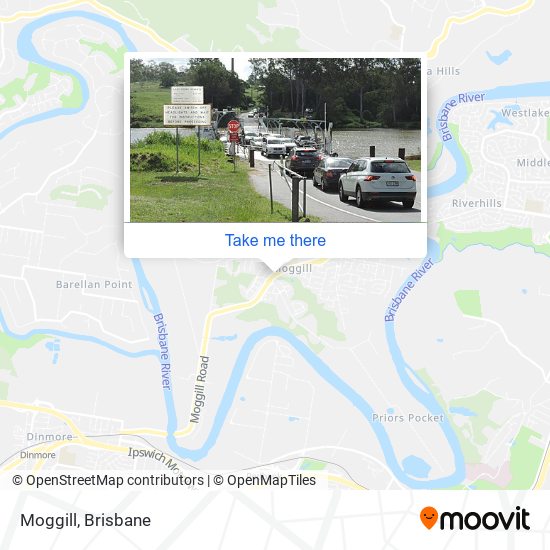 Moggill map