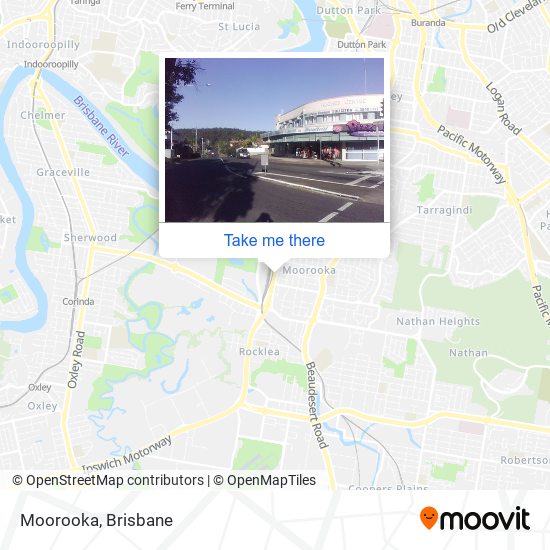 Moorooka map