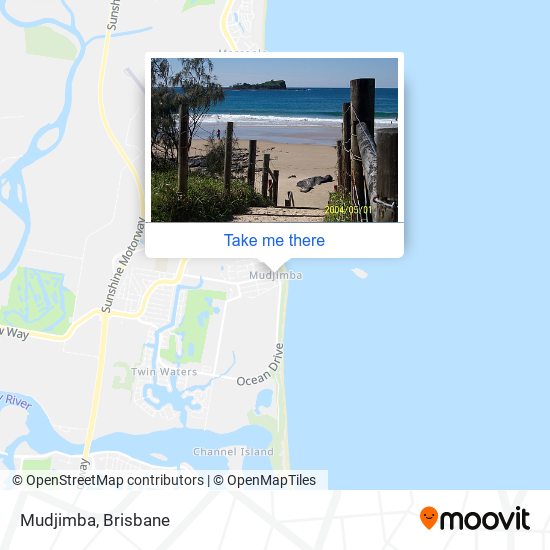 Mudjimba map