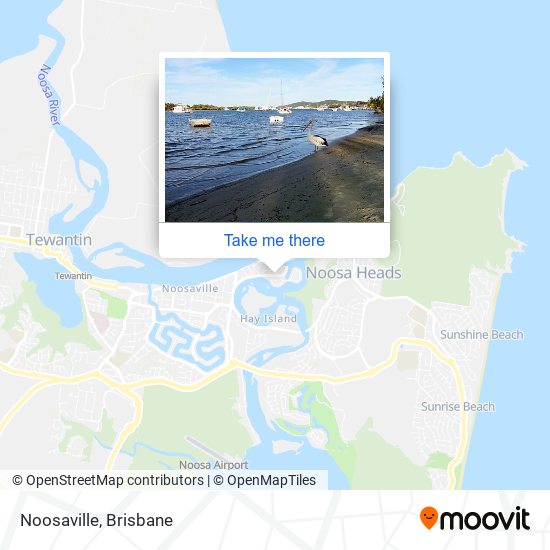 Noosaville map