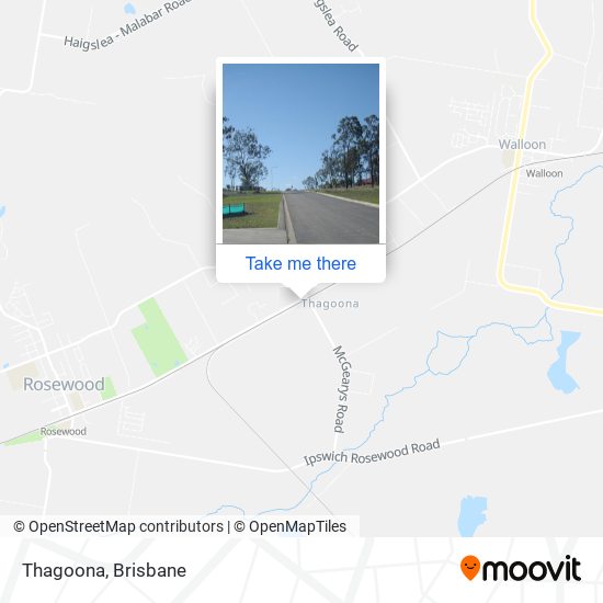 Thagoona map