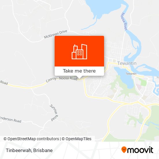 Tinbeerwah map