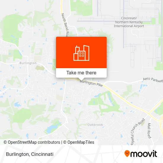 Burlington map