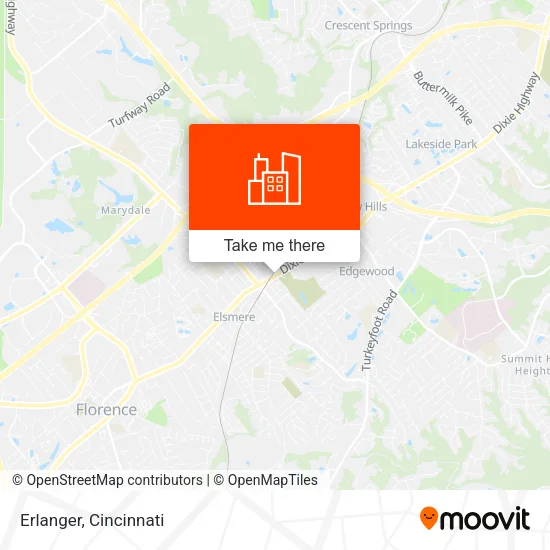 Erlanger map