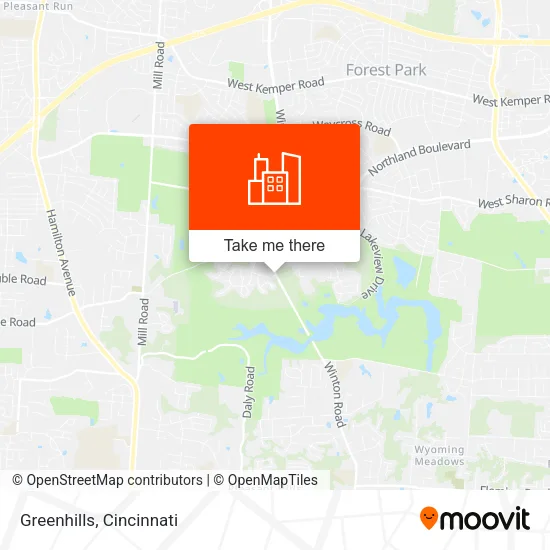 Greenhills map