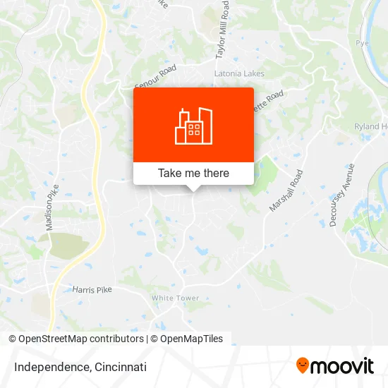 Independence map