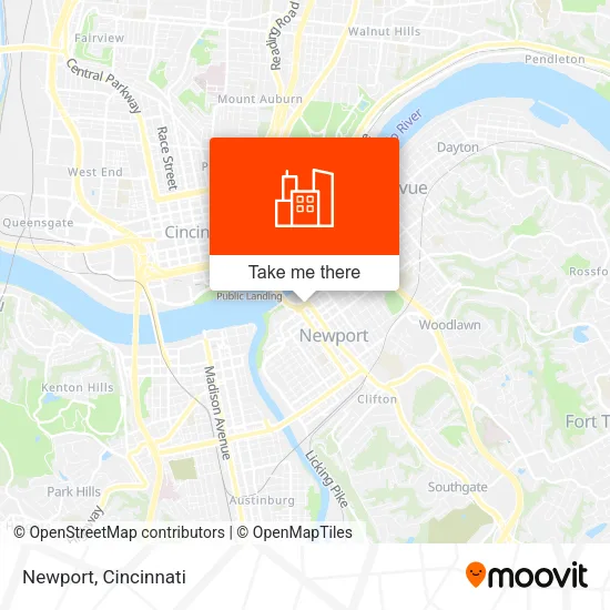 Newport map