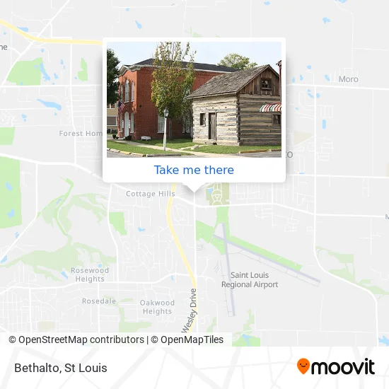 Bethalto map