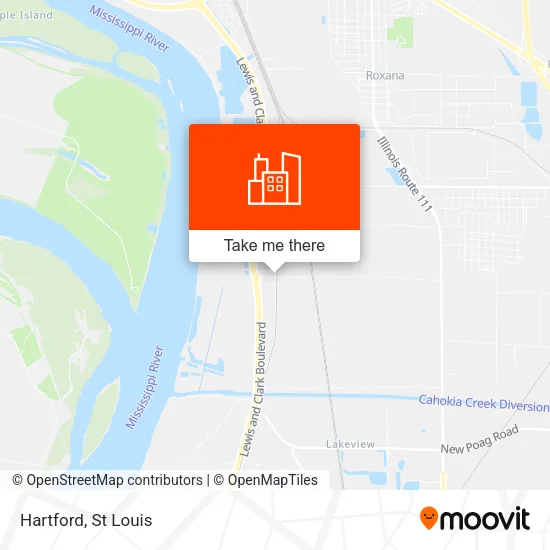 Hartford map