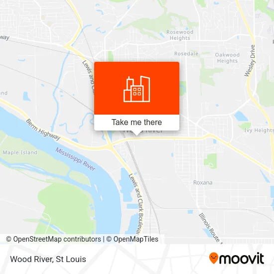 Wood River map