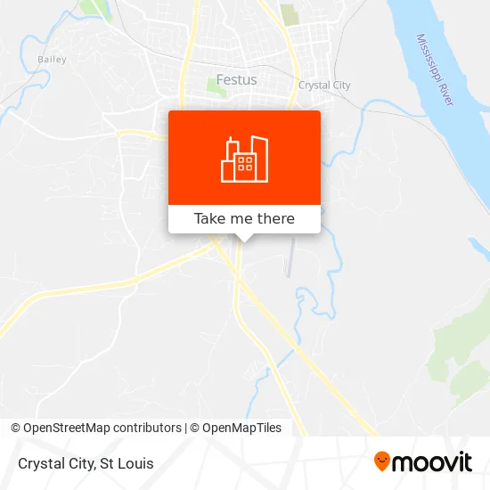 Crystal City map