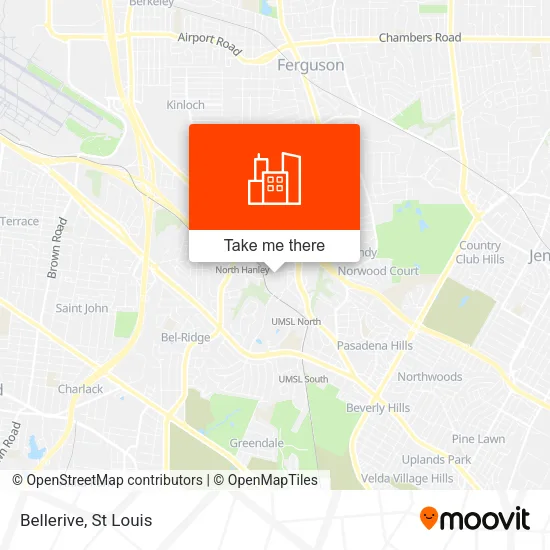 Bellerive map