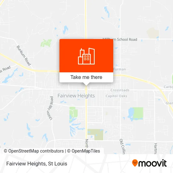 Fairview Heights map