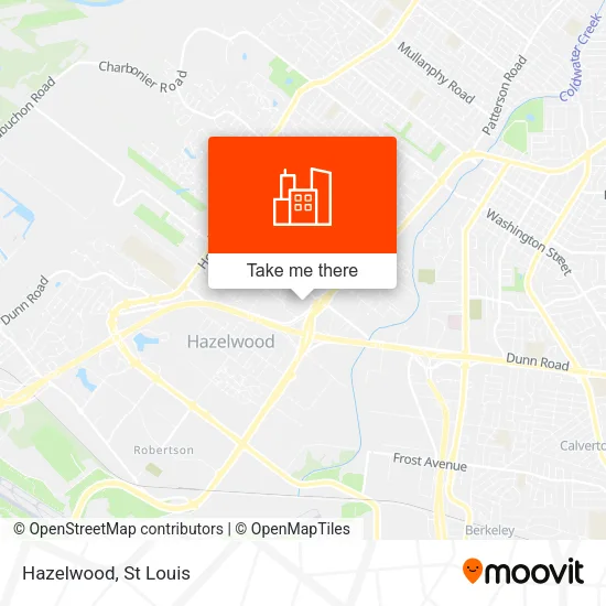 Hazelwood map