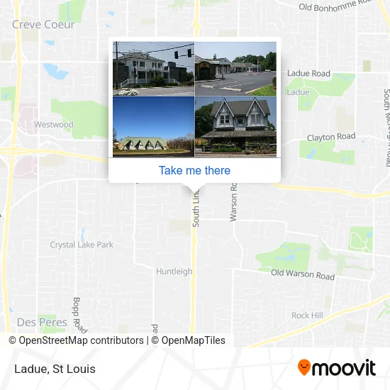 Ladue map