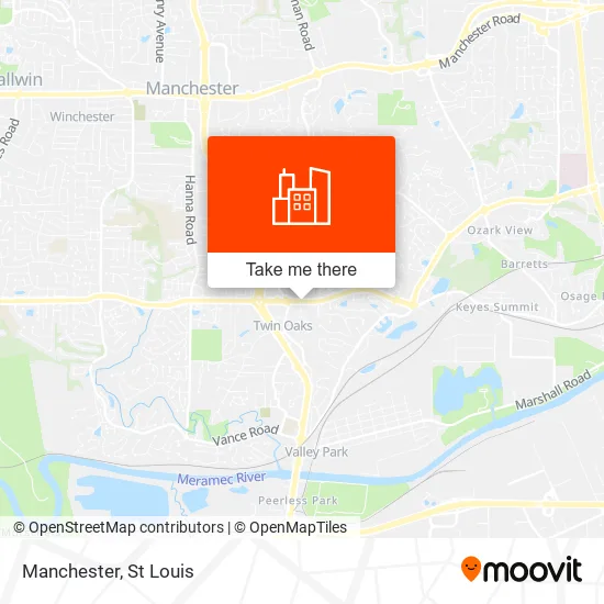 Manchester map