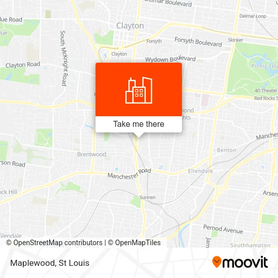 Maplewood map