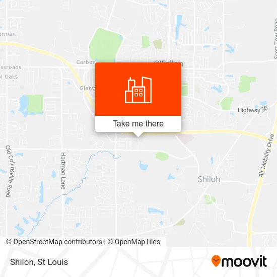 Shiloh map