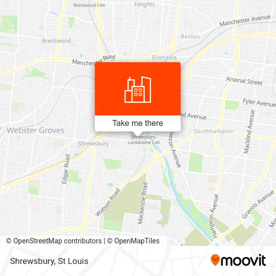 Shrewsbury map