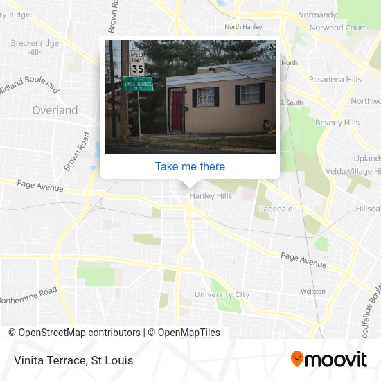 Vinita Terrace map