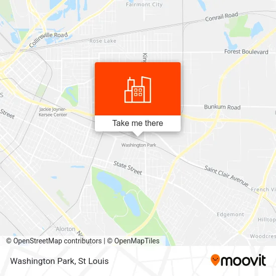 Washington Park map