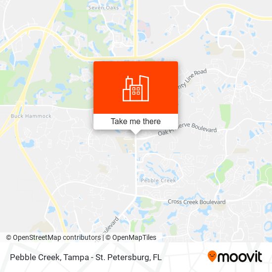 Pebble Creek map