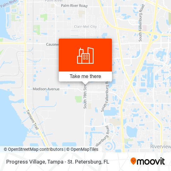 Progress Village map