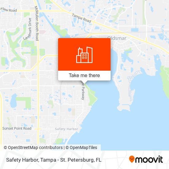 Safety Harbor map