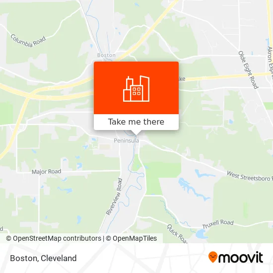 Boston map
