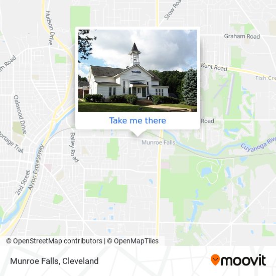 Mapa de Munroe Falls